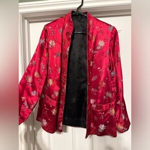 Size Large vintage Flying Squirrel REVERSIBLE kimono/blazer